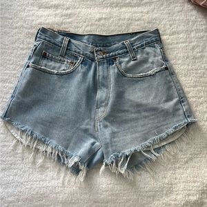 Levi’s 560 shorts, size 27